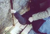 Me giving the Blarney Stone a Smooch! (Click to enlarge)