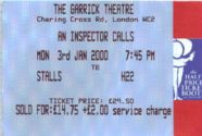 Ticket to "An Inspector Calls"