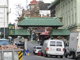 Gate to China Town - click to enlarge