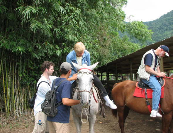 Horseback riding